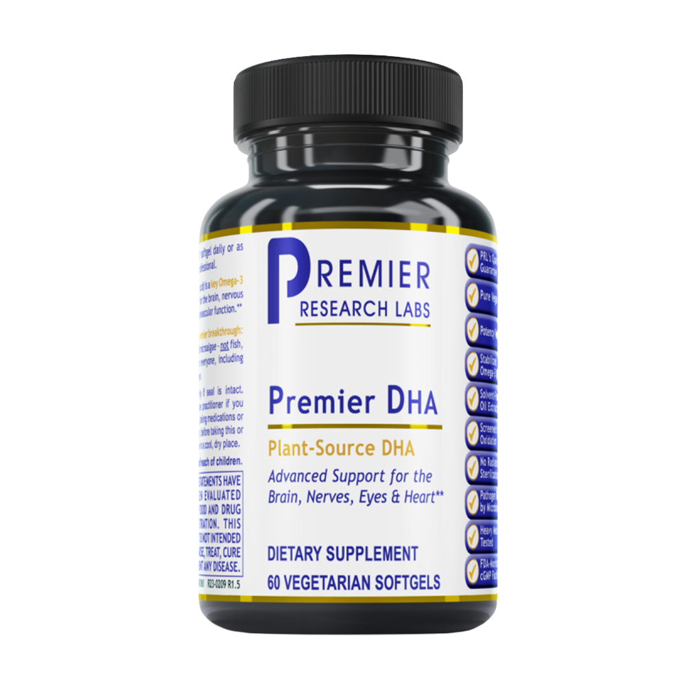Premier DHA - 60 Softgels | Premier Research Labs