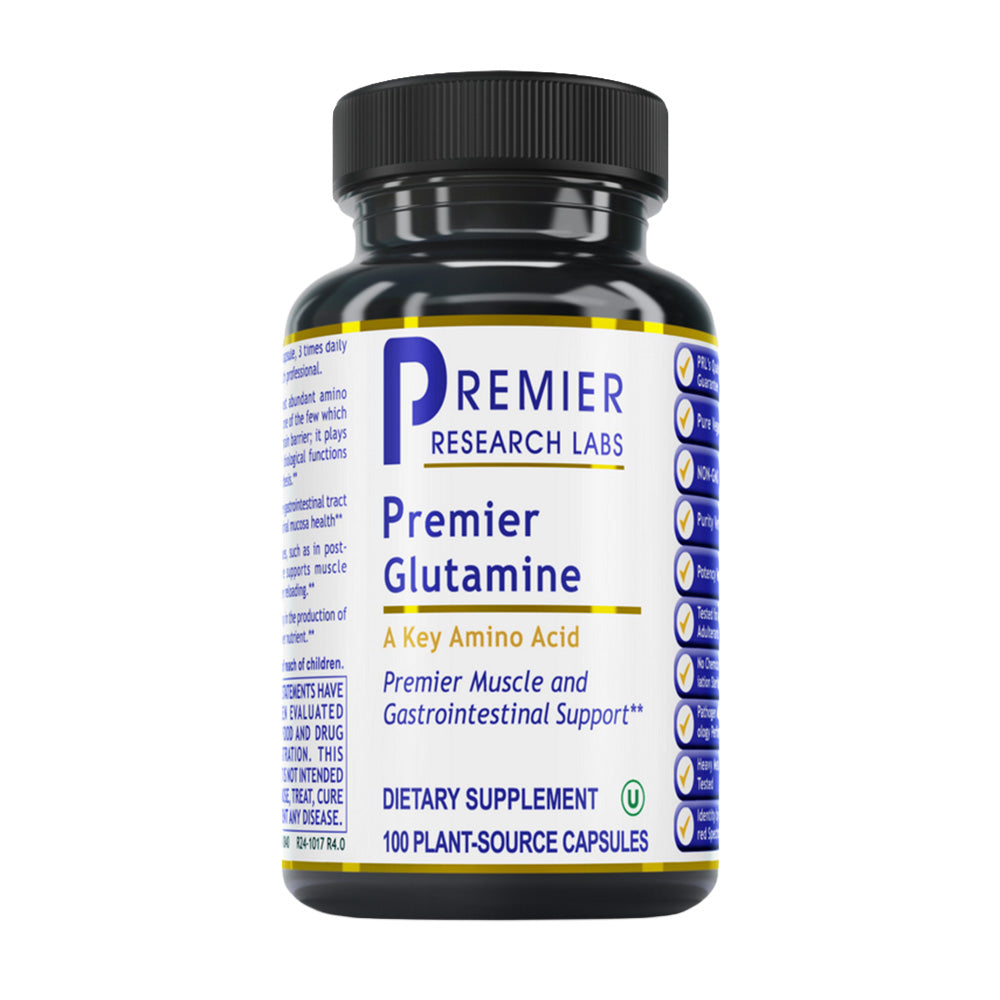 Premier Glutamine - 100 Capsules | Premier Research Labs