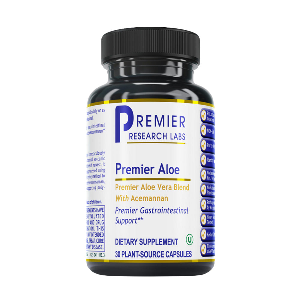 Premier Aloe - 30 Capsules | Premier Research Labs