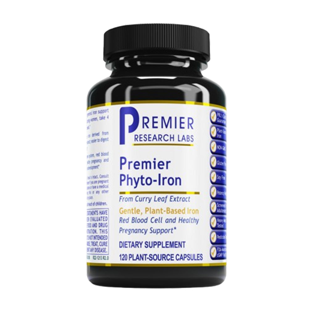 Premier Phyto-Iron - 120 Capsules | Premier Research Labs