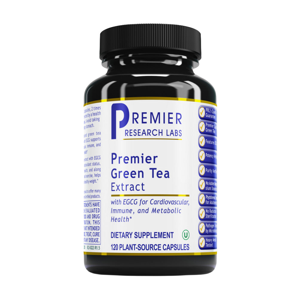 Premier Green Tea Extract - 120 Capsules | Premier Research Labs