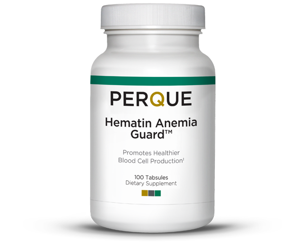 Hematin Anemia Guard - 100 Tabsules | Perque