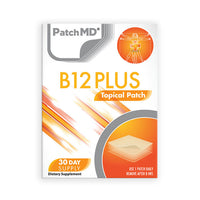 B12 Energy Plus (Topical Patch 30 Day Supply) - 30 Patches | PatchMD