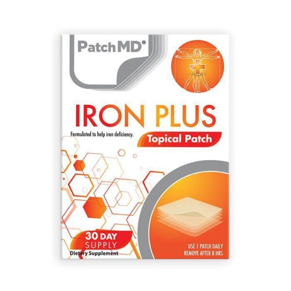 Iron Plus (Topical Patch 30 Day Supply) - 30 Patches | PatchMD