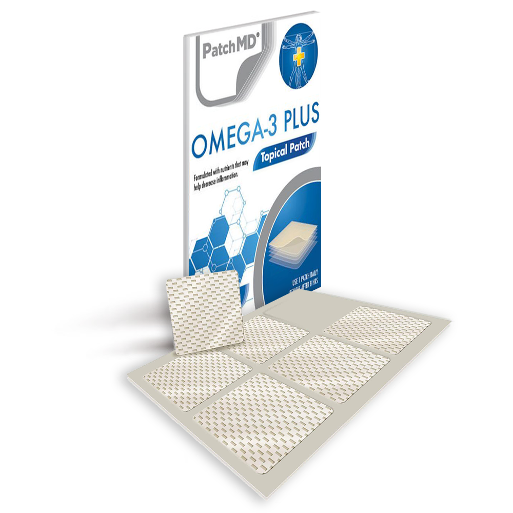 Omega-3 Plus (Topical Patch 30 Day Supply) - 30 Patches | PatchMD