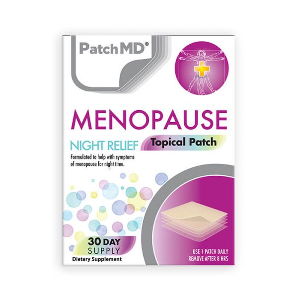 Menopause Night Relief (Topical Patch 30 Day Supply) - 30 Patches | PatchMD