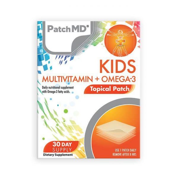 Kids Multivitamin + Omega-3 (Topical Patch 30 Day Supply) - 30 Patches | PatchMD