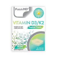 Vitamin D3/K2 Plus (Topical Patch 30 Day Supply) - 30 Patches | PatchMD