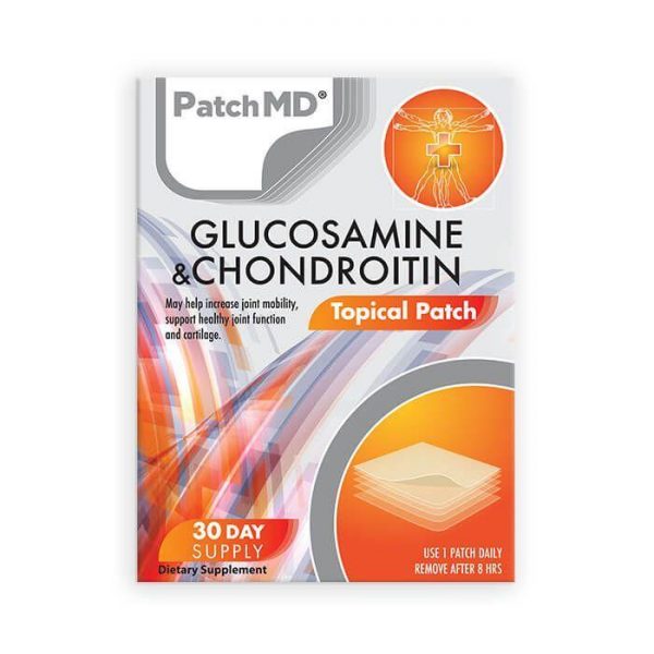 Glucosamine & Chrondroitin (Topical Patch 30 Day Supply) - 30 Patches | PatchMD