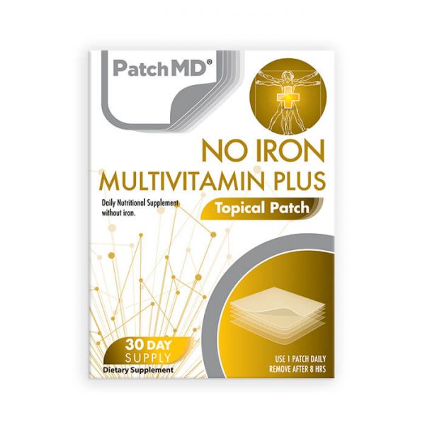 No Iron Multivitamin Plus (Topical Patch 30 Day Supply) - 30 Patches | PatchMD