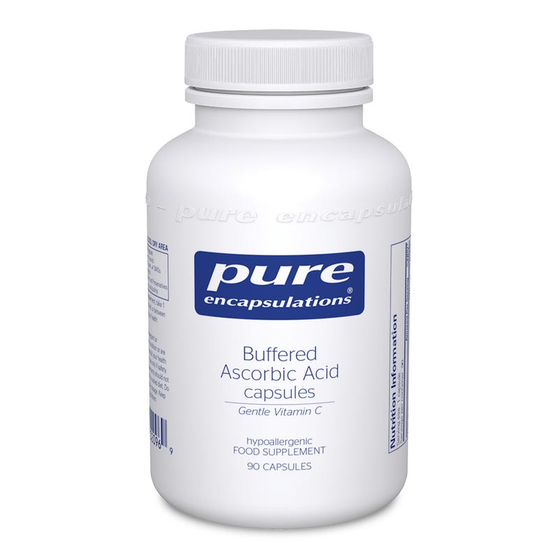 Buffered Ascorbic Acid - 90 Capsules | Pure Encapsulations