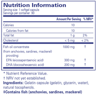 EPA/DHA Essentials - 90 Softgels | Pure Encapsulations