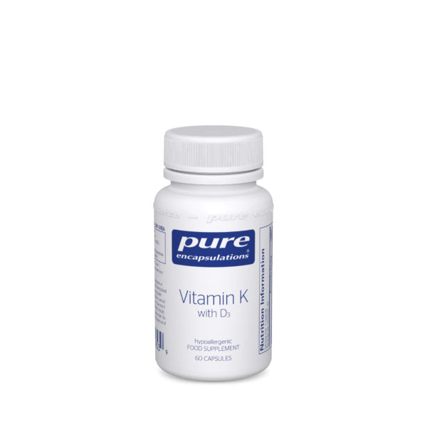 Vitamin K with D3 - 60 Capsules | Pure Encapsulations