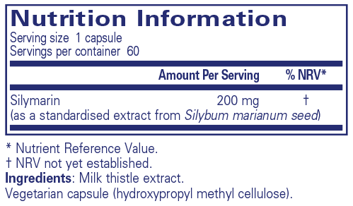 Silymarin - 60 Capsules | Pure Encapsulations