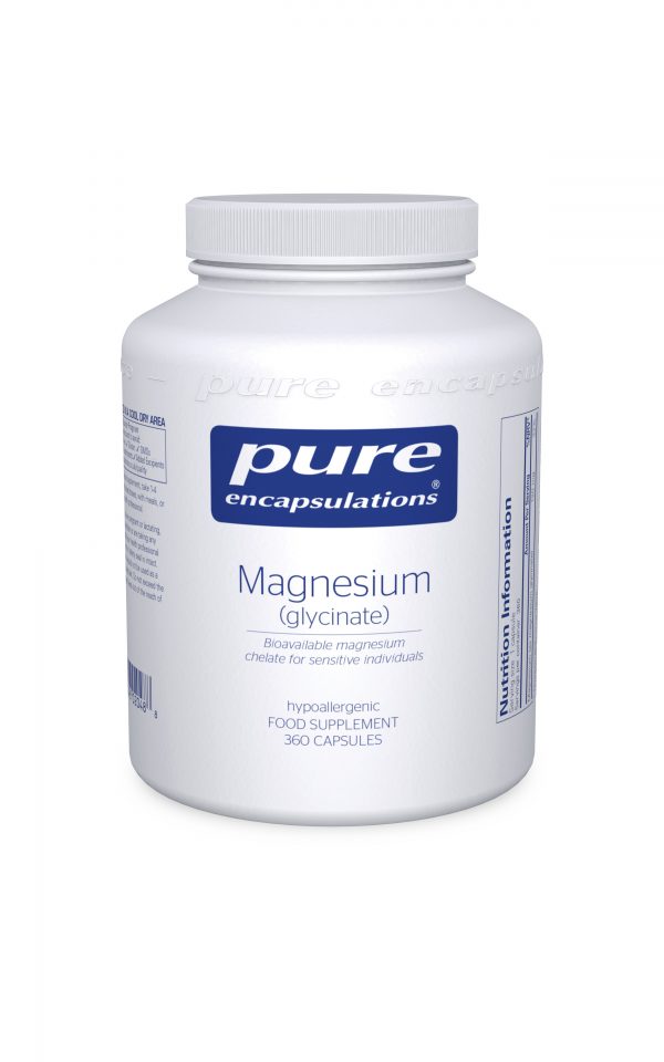 Magnesium (glycinate) - 360 Capsules | Pure Encapsulations
