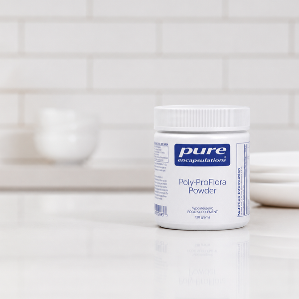 Poly-ProFlora Powder - 138g - Pure Encapsulations | Amrita Nutrition