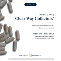 Clear Way Cofactors NRF2 + AMPK Activator - 75 Capsules | Quicksilver Scientific