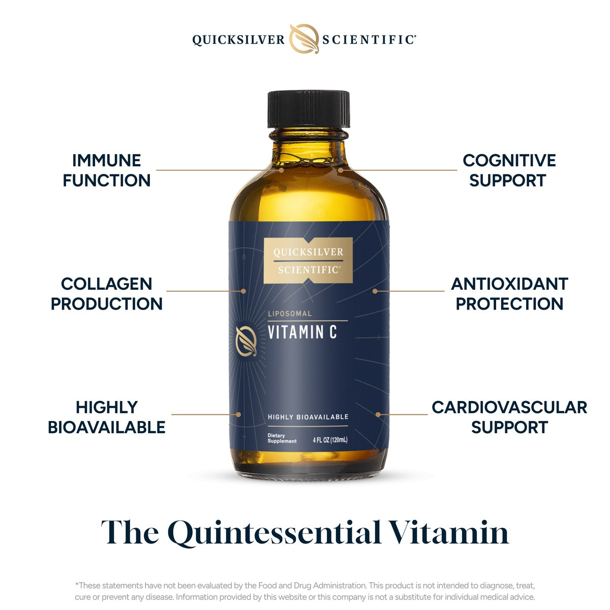 Vitamin C - 120ml | Quicksilver Scientific