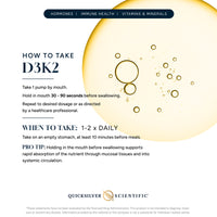 D3K2 - 50ml | Quicksilver Scientific