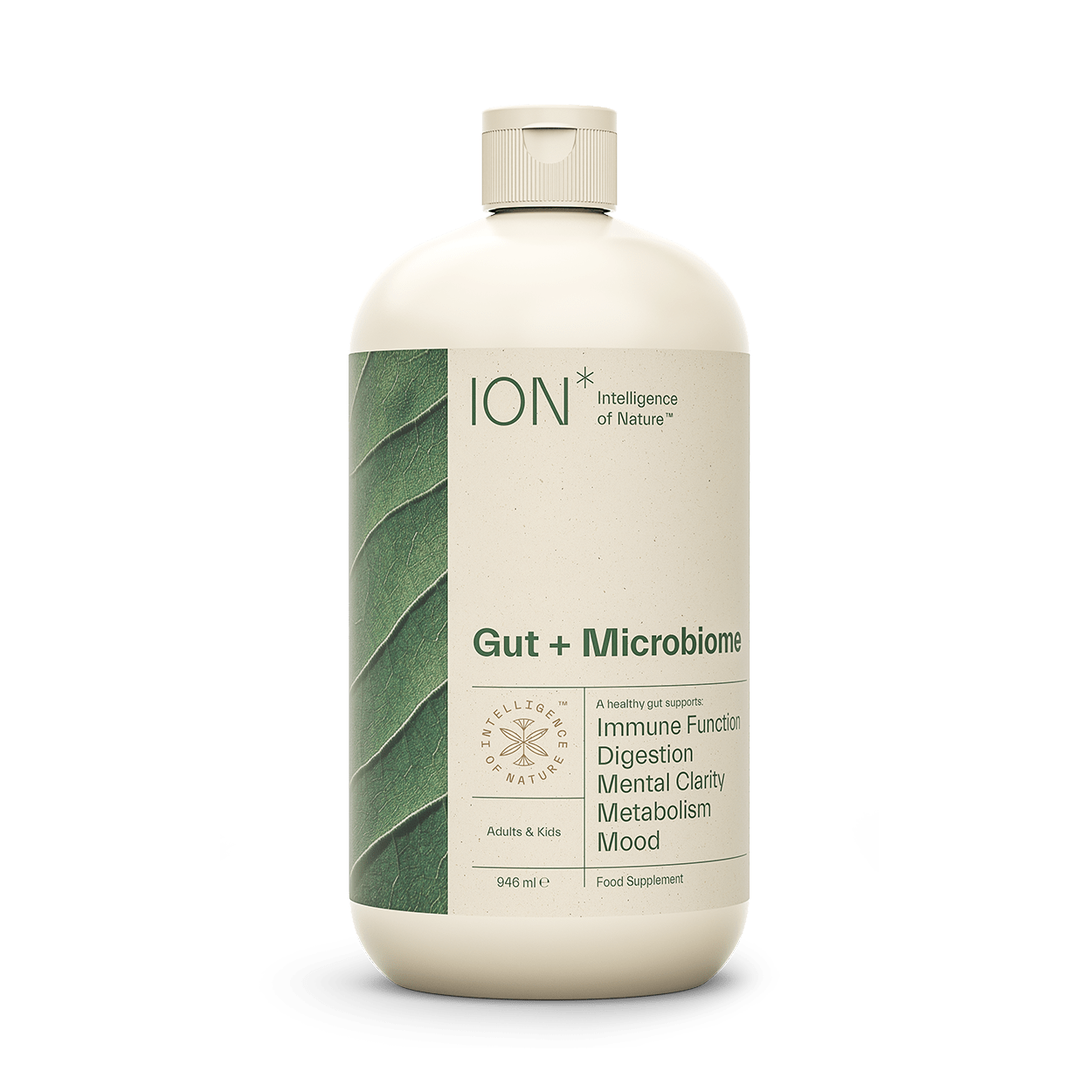 ION Gut + Microbiome (2 Month Supply) - 946ml | ION Gut