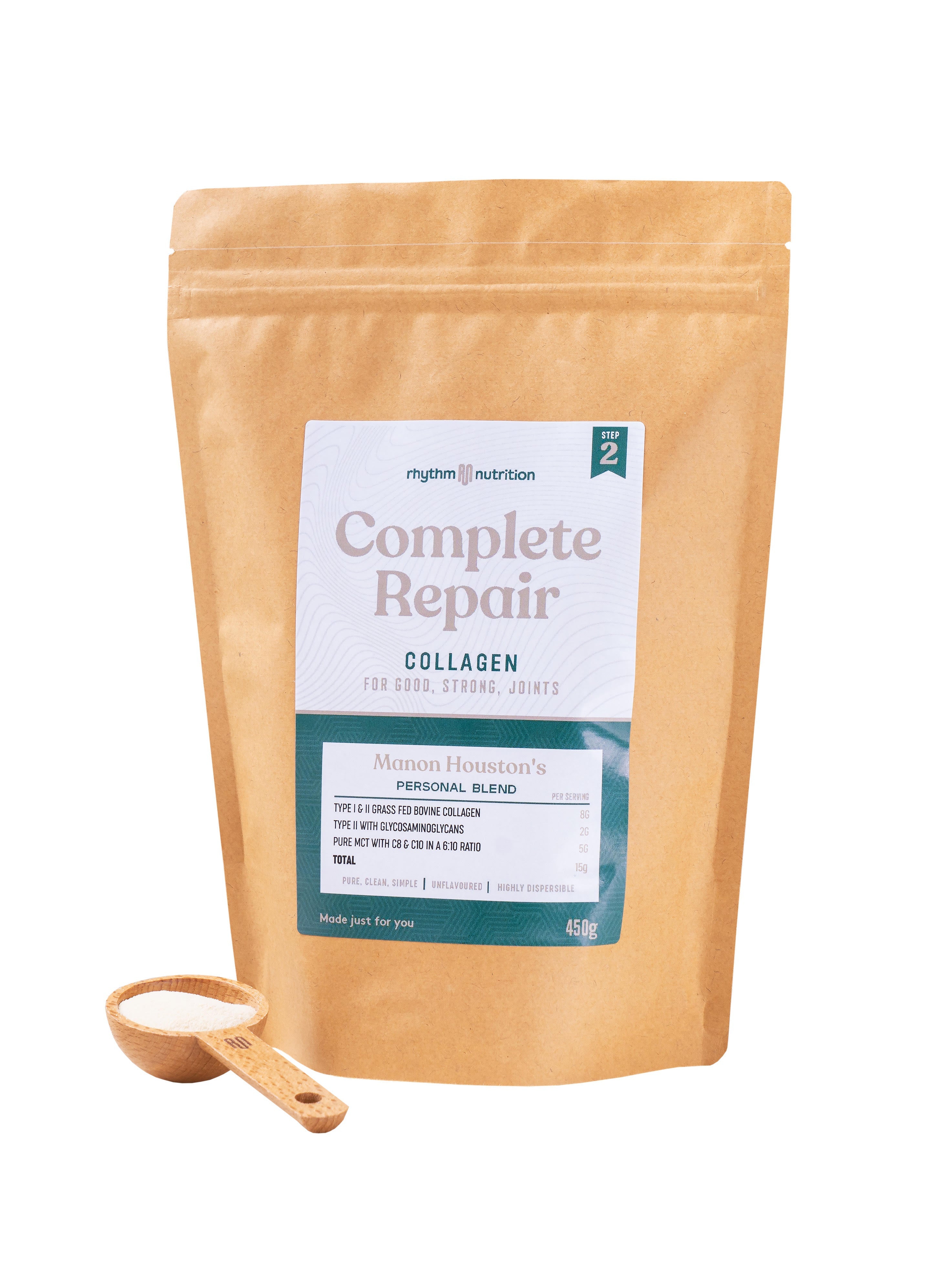 Complete Repair Collagen with Lions Mane - 450g | Rhythm Nutrition
