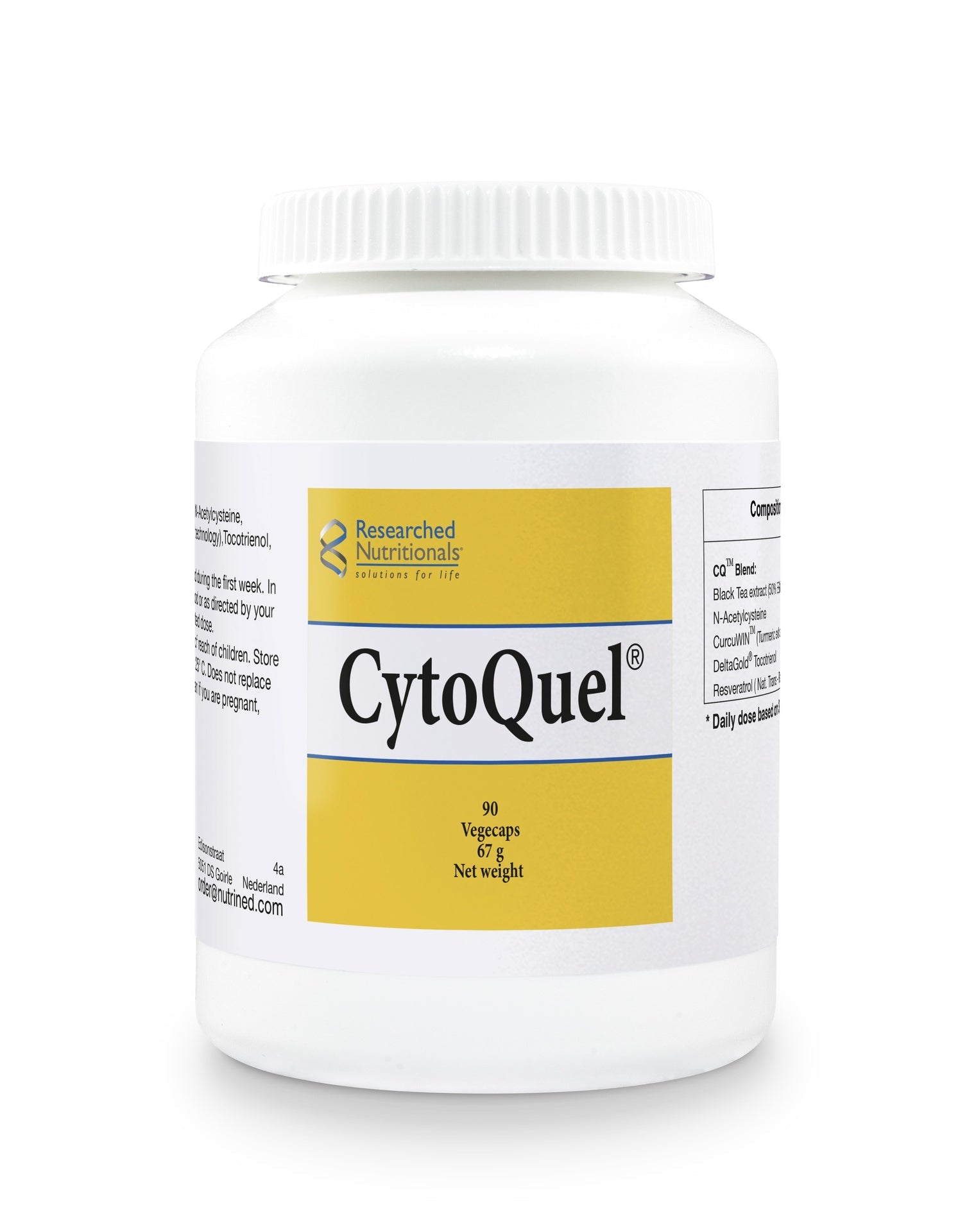 CytoQuel Healthy Cytokine Support - 90 Capsules | Researched Nutritionals