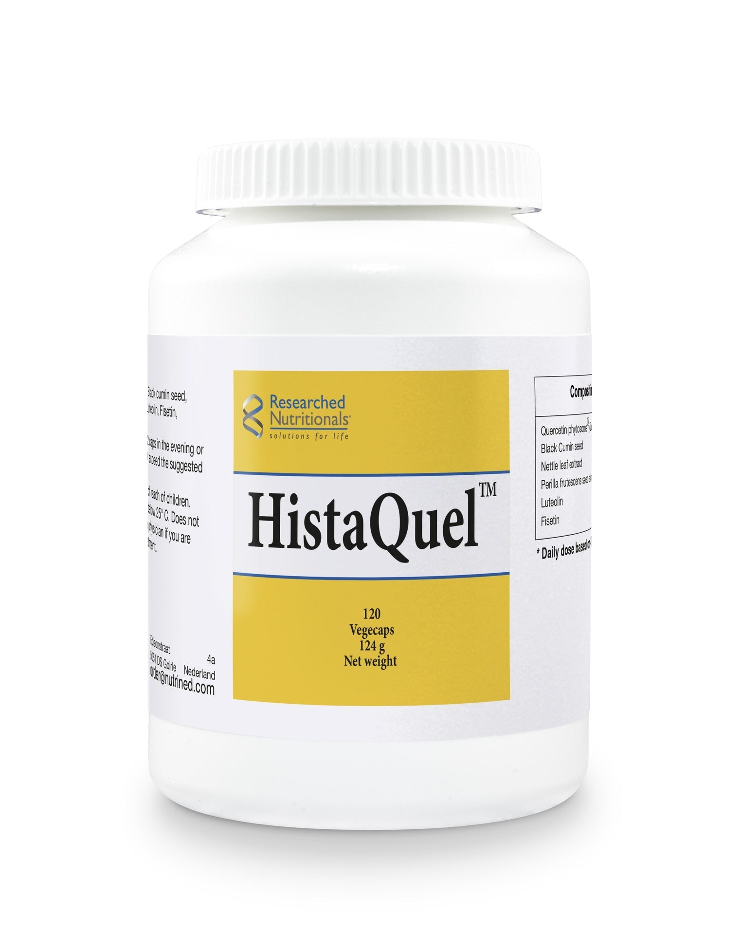 HistaQuel - 120 Capsules | Researched Nutritionals