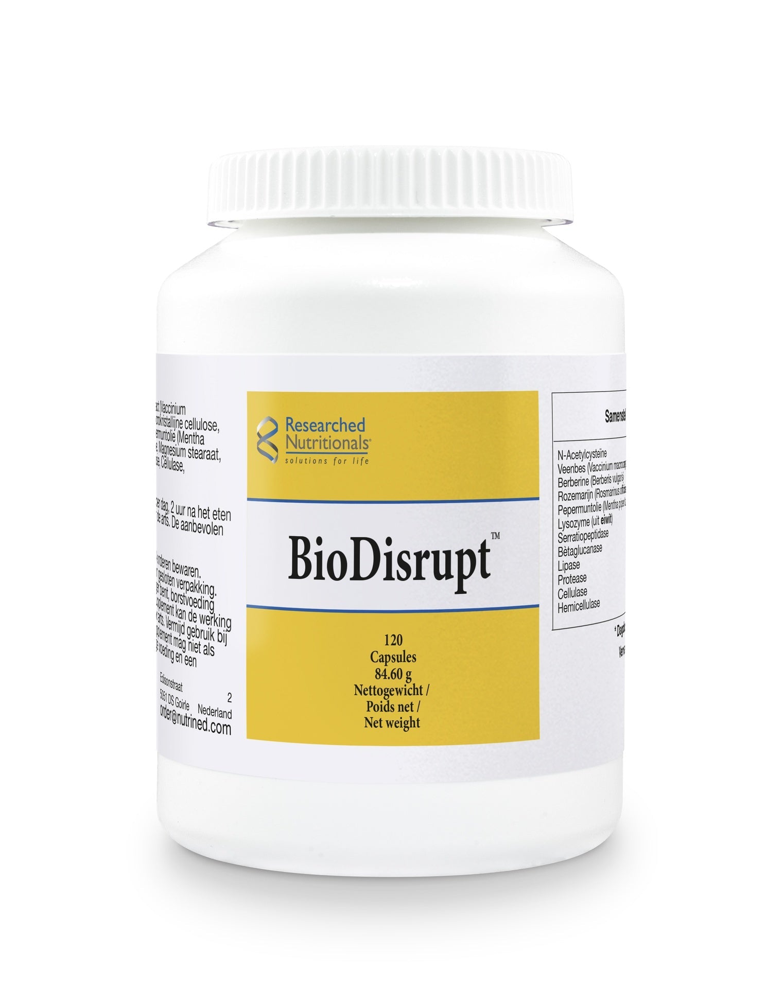 BioDisrupt - 120 Capsules | Researched Nutritionals