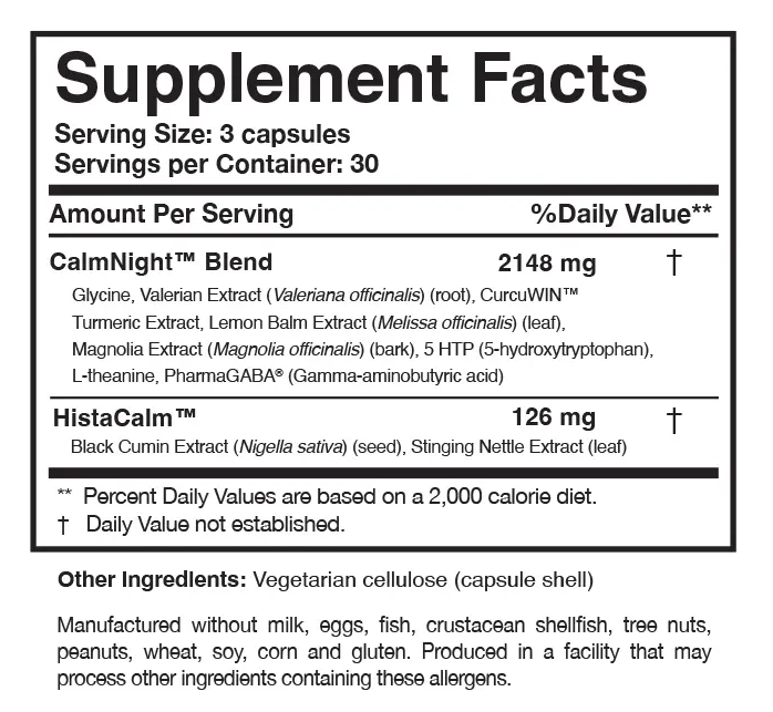 Circadian PM - 90 Capsules | Researched Nutritionals
