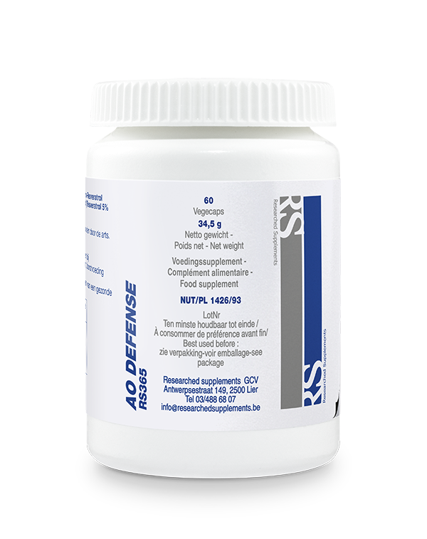 AO Defense - 60 Capsules | Researched Supplements