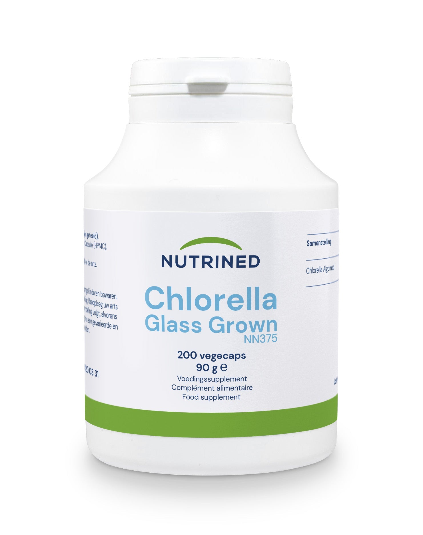 Chlorella (Glass Grown) - 200 Capsules | Researched Supplements