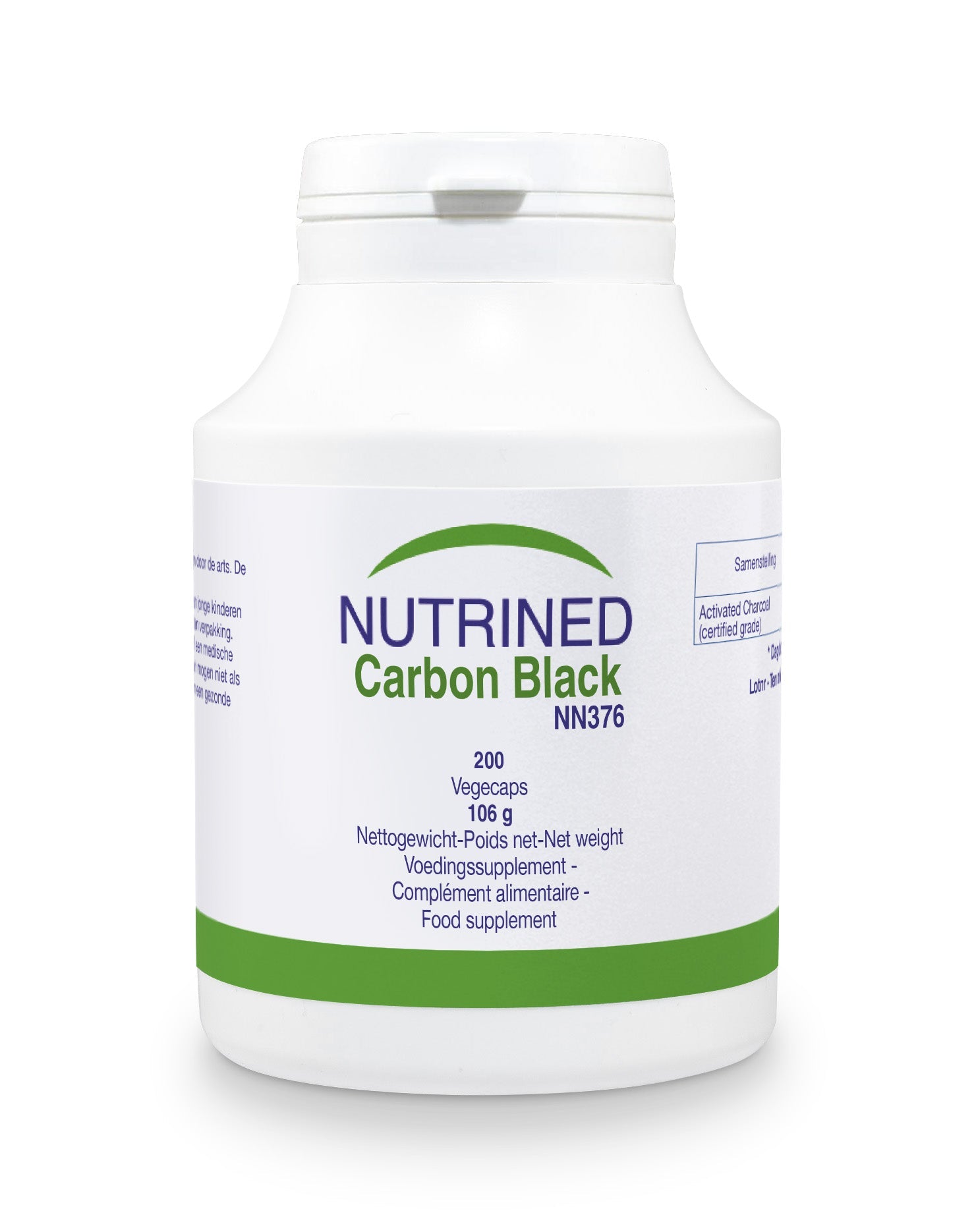 Carbon Black 400mg - 200 Capsules | Researched Supplements
