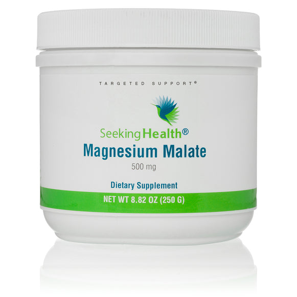 Magnesium Malate Powder 500mg - 250g | Seeking Health