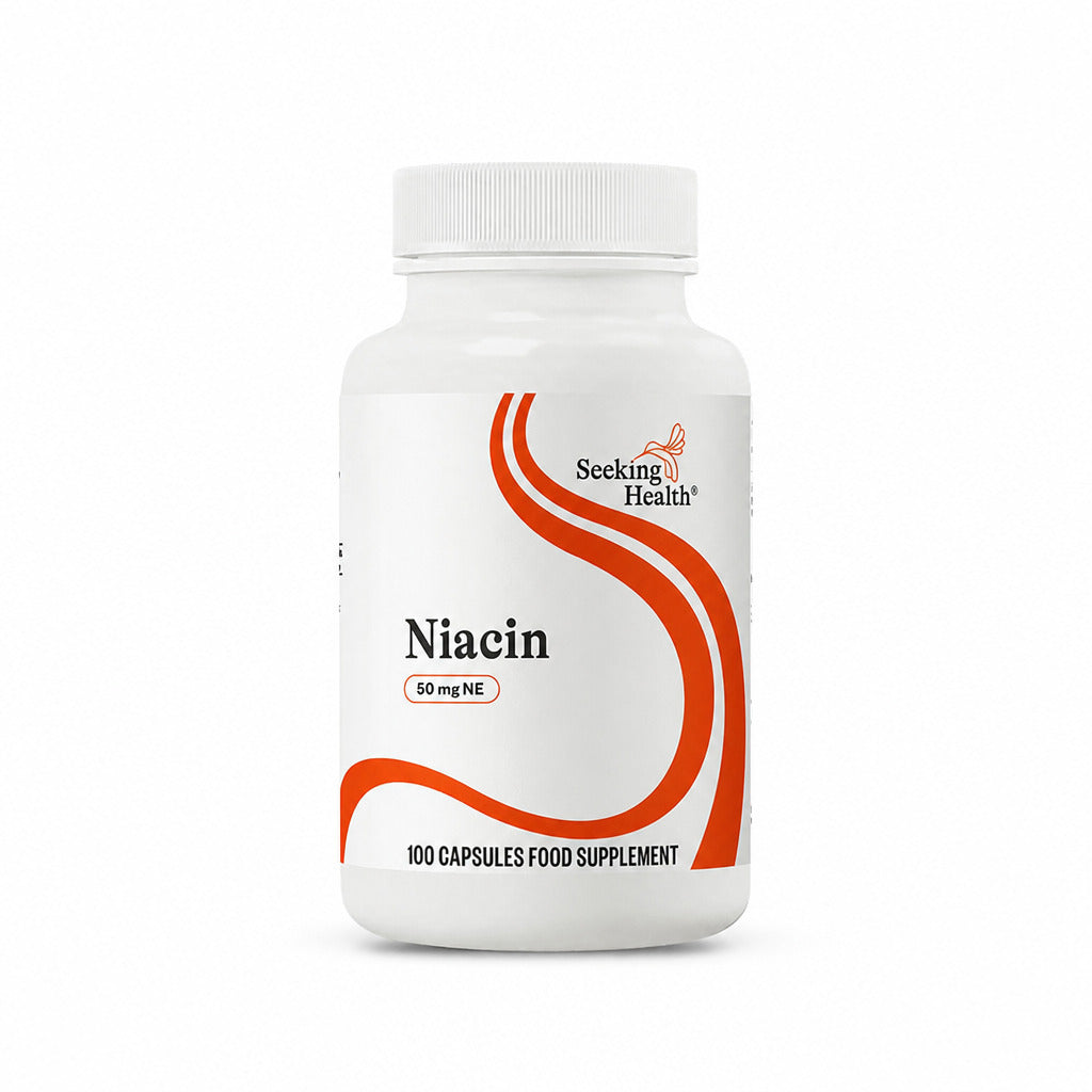 Niacin 50mg - 100 Capsules | Seeking Health