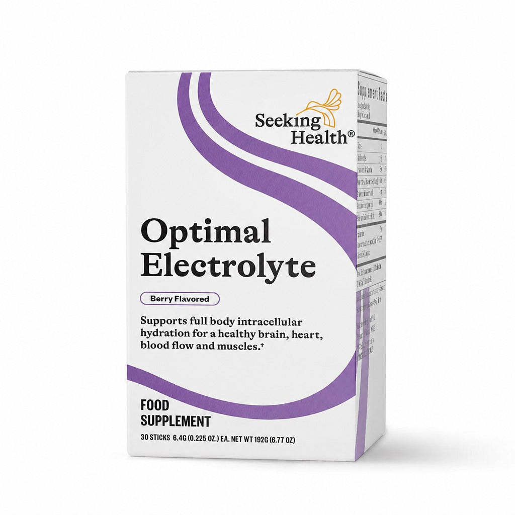 Optimal Electrolyte (Berry Flavour) - 30 Sticks | Seeking Health