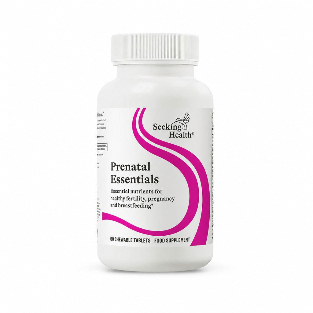 Prenatal Essentials Chewable - 60 Chewable Tablets | Seeking Health