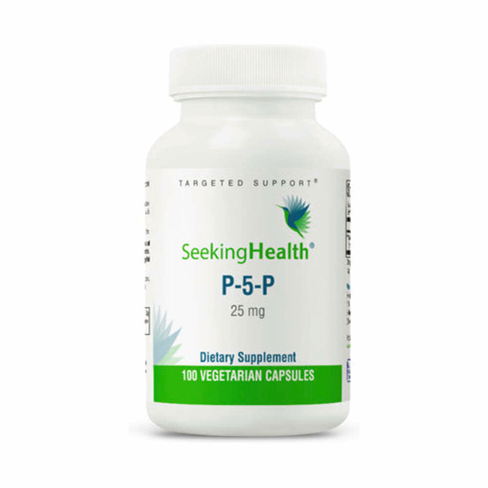P-5-P (Pyridoxal 5-Phosphate) 25mg - 100 Capsules | Seeking Health