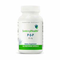 P-5-P (Pyridoxal 5-Phosphate) 25mg - 100 Capsules | Seeking Health