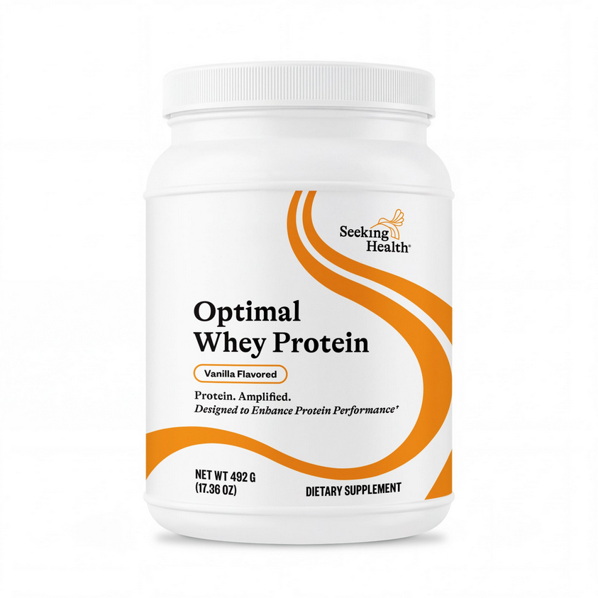 Optimal Whey Protein - Vanilla - 492g | Seeking Health