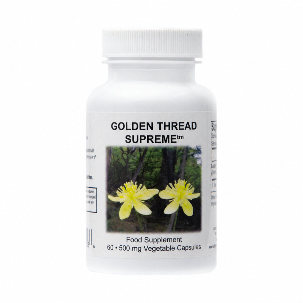 Golden Thread Supreme (Coptis chinensis) - 60 Capsules | Supreme Nutrition Products
