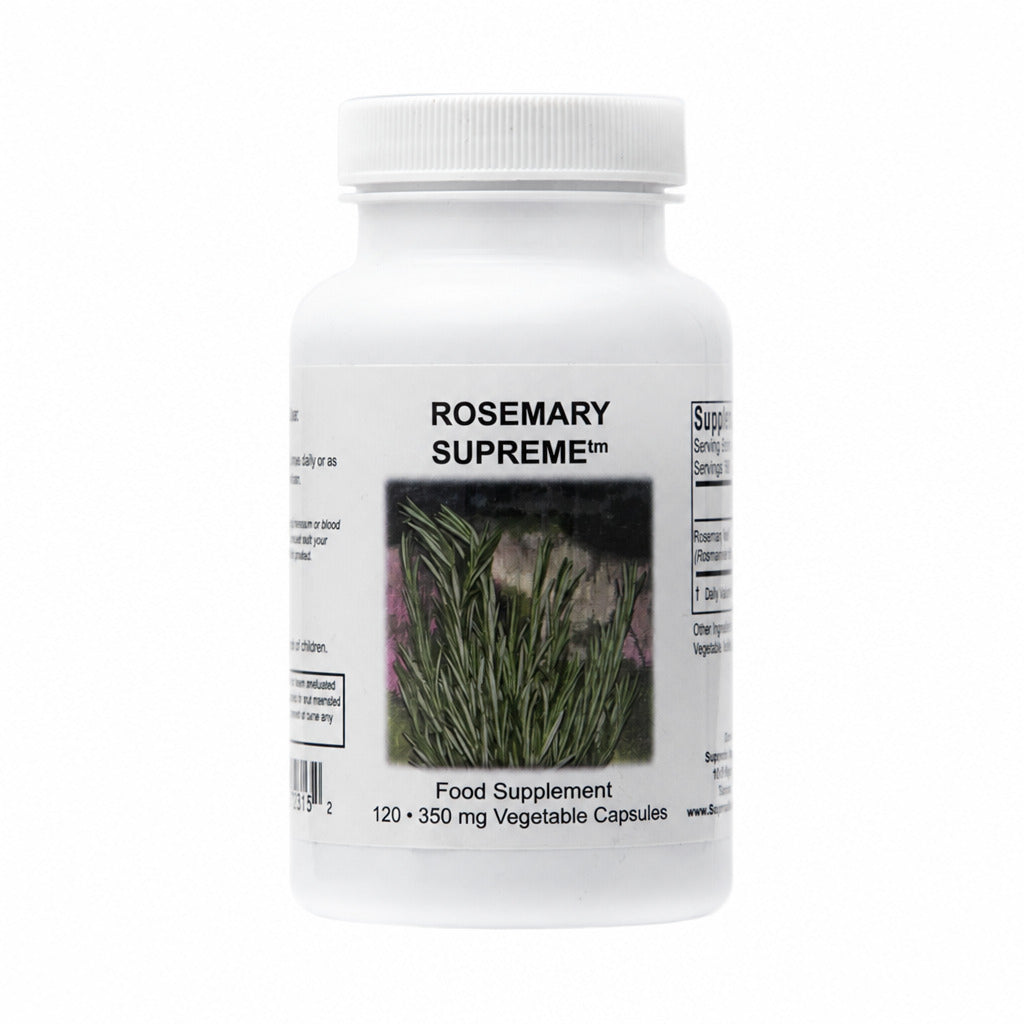 Rosemary Supreme (Rosmarinus officinalis) - 120 Capsules | Supreme Nutrition Products