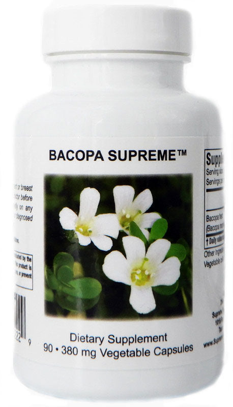 Bacopa Supreme - 90 Capsules | Supreme Nutrition Products
