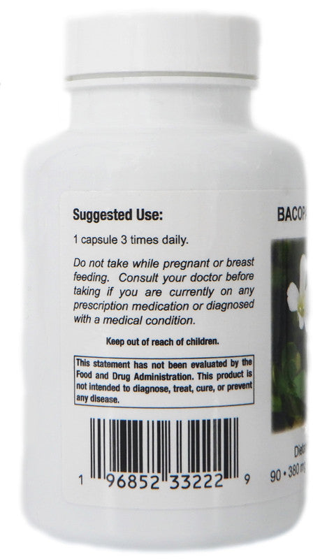 Bacopa Supreme - 90 Capsules | Supreme Nutrition Products