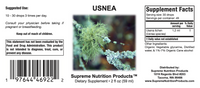 Usnea - 59ml | Supreme Nutrition Products