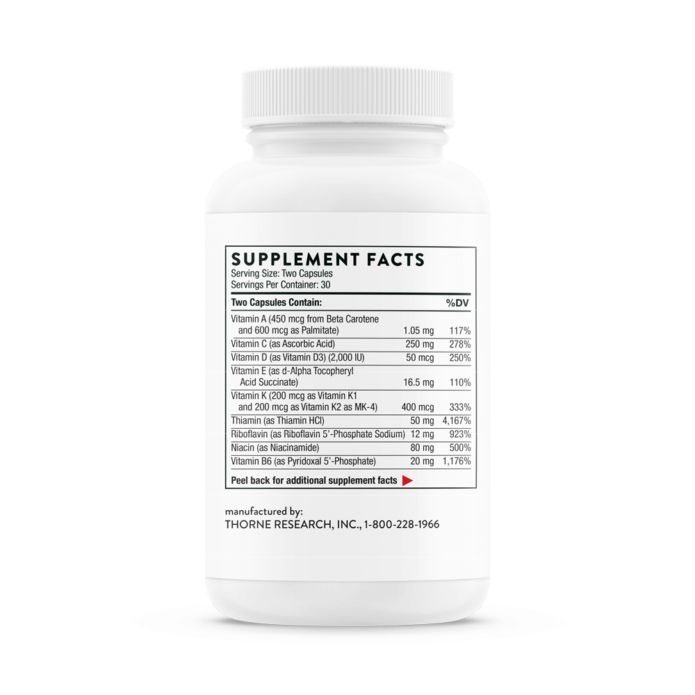 Basic Nutrients 2/Day - 60 Capsules | Thorne