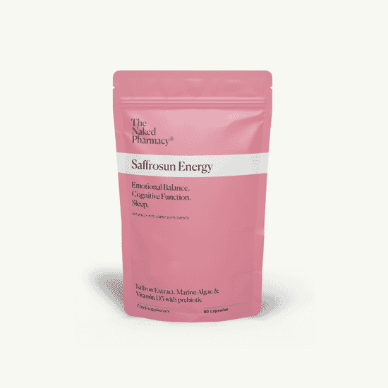 Saffrosun Energy - 60 Capsules | The Naked Pharmacy