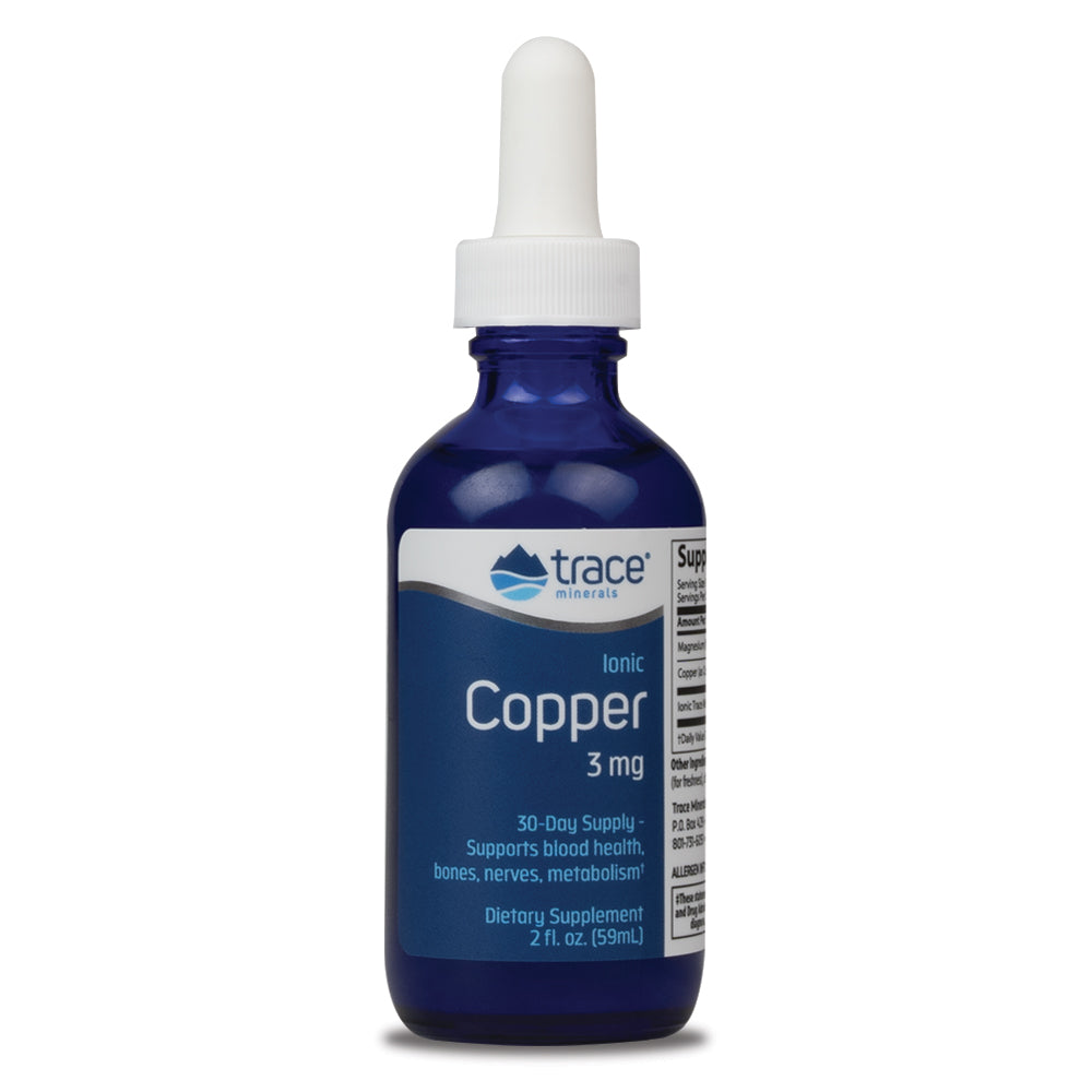 Ionic Copper 3mg - 59ml | Trace Minerals Research