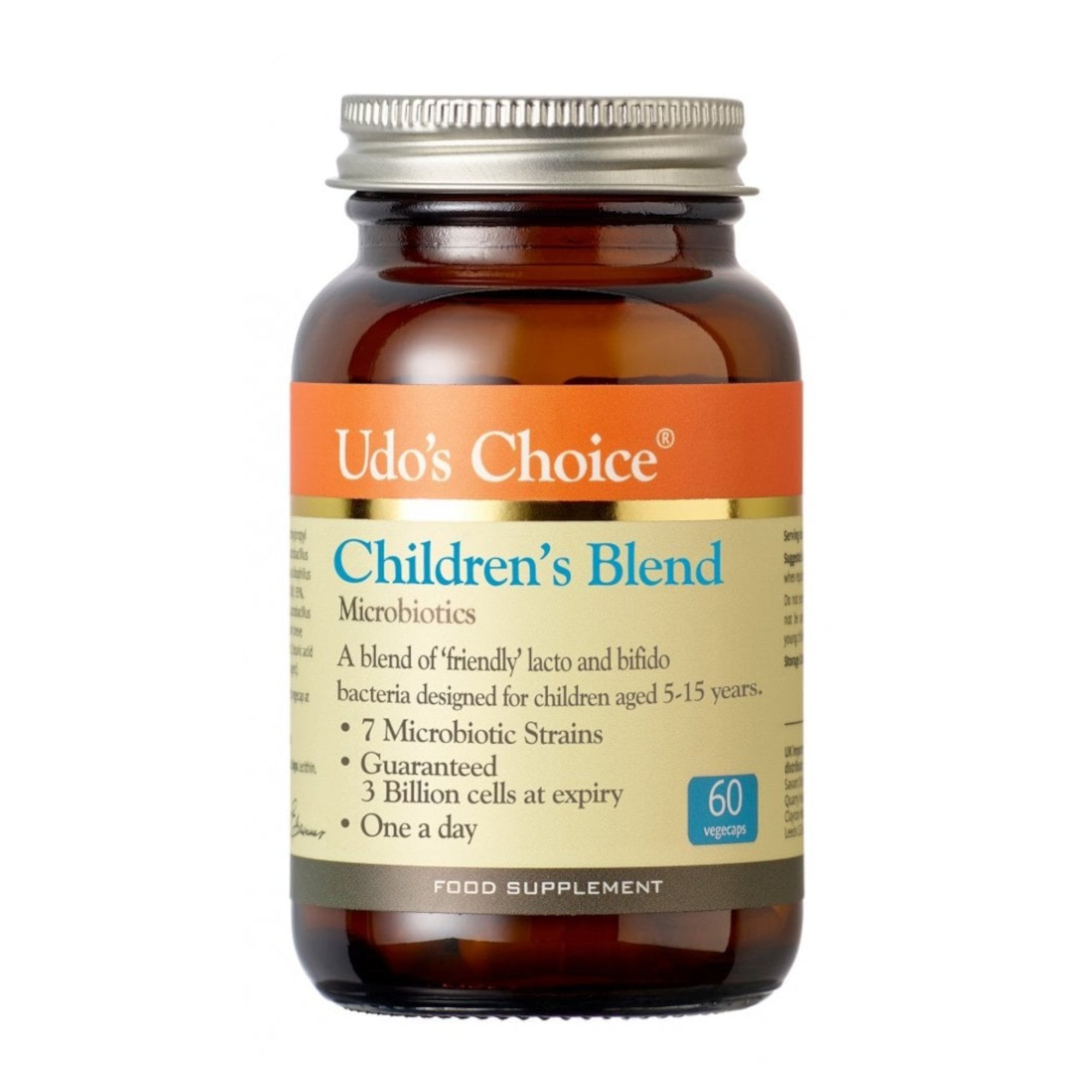 Children's Blend Microbiotics - 60 Capsules | Udo's Choice
