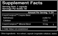 Nattoxym - 93 Capsules | US Enzymes
