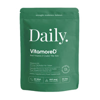 VitamoreD Fast-Acting Vitamin D3 Supplement - Active Form Calcifediol for Enhanced Absorption | Made By Daily